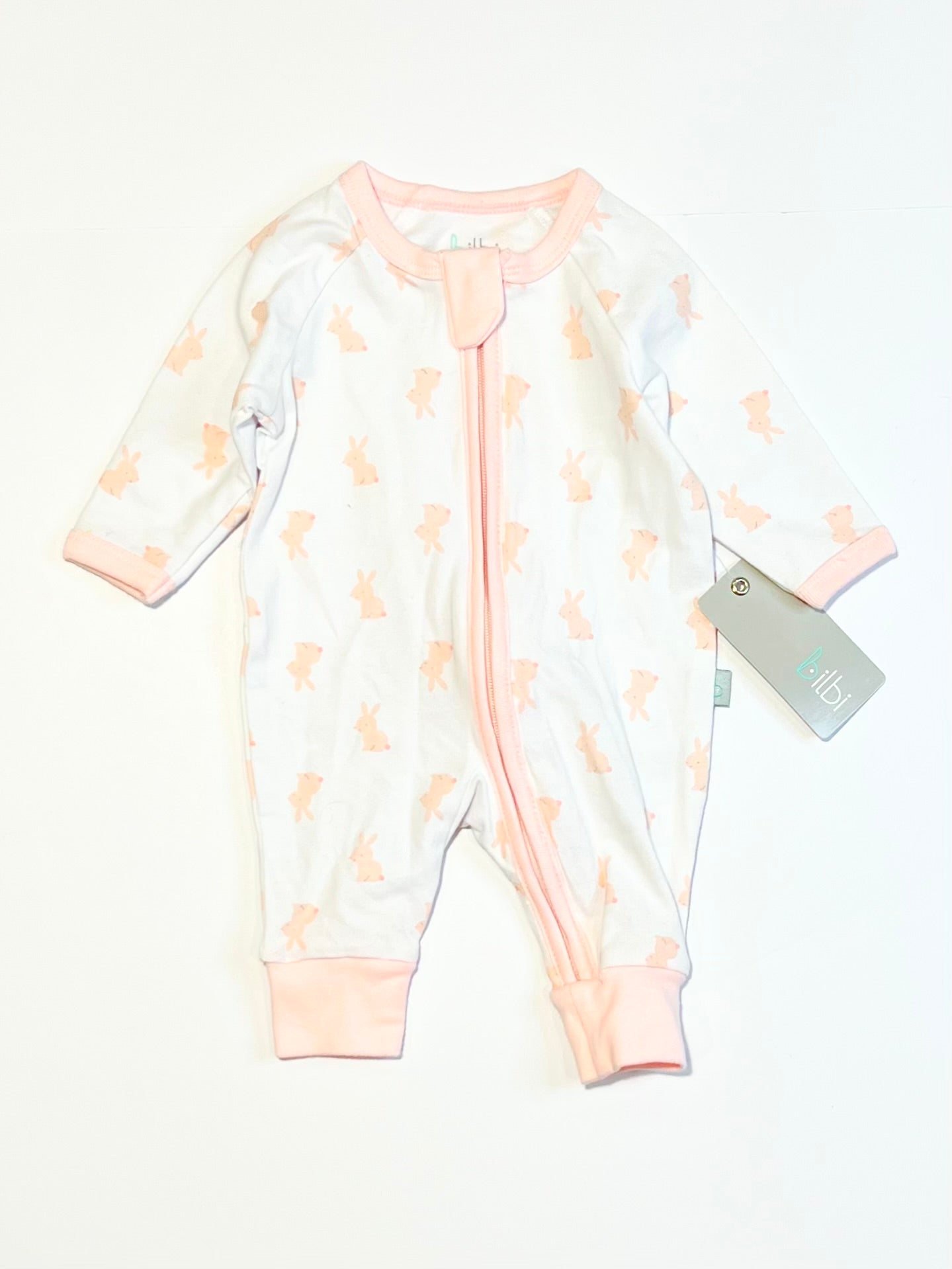 Bunny zip onesie brand new - Size 00000