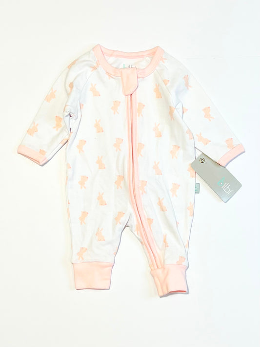 Bunny zip onesie brand new - Size 00000