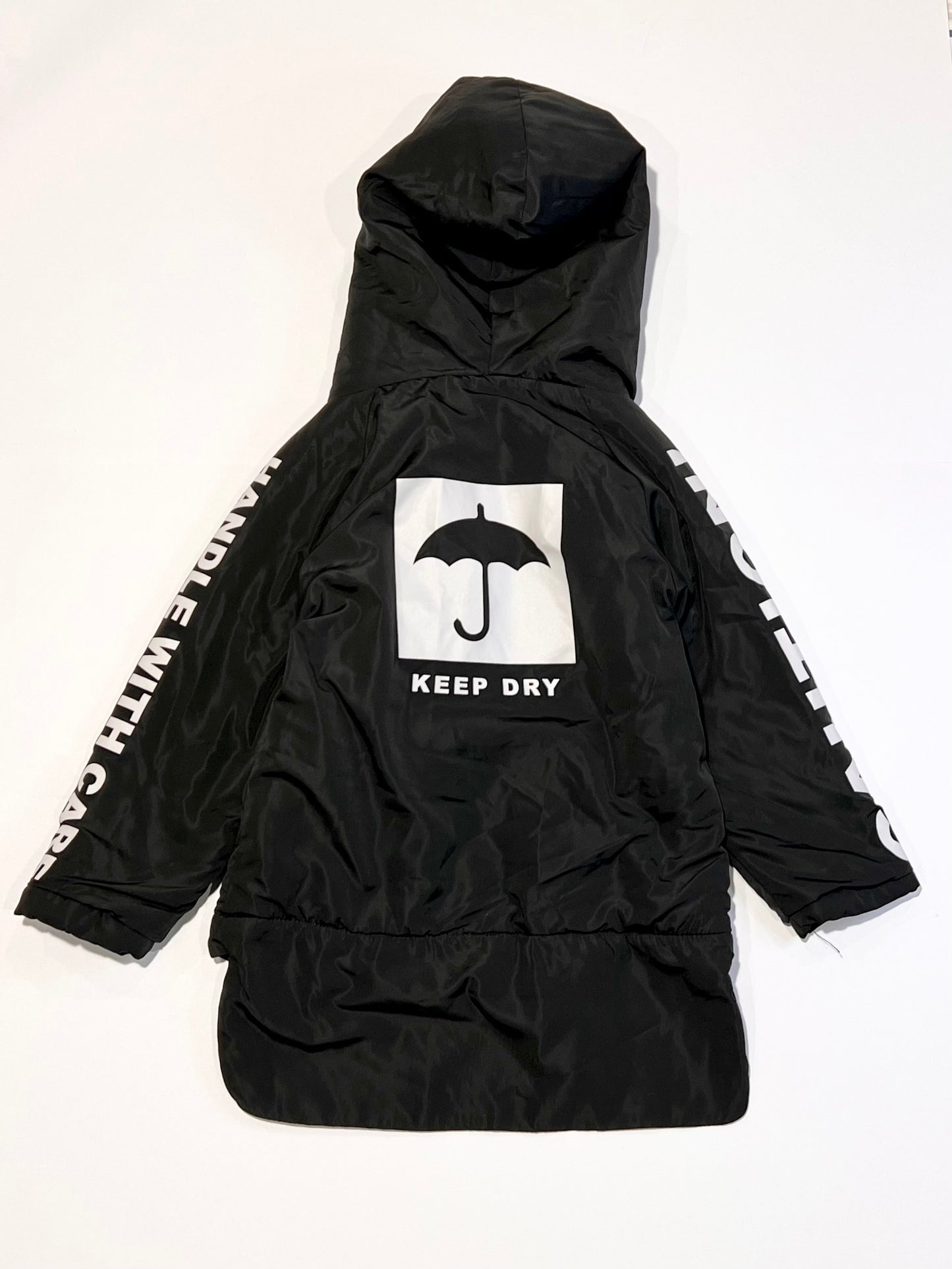 Black windbreaker - Size 1-2