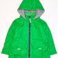 Green raincoat - Size 1-2
