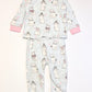Waffle bunny pyjamas - Size 2