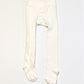 White ruffle tights - Size 1-2