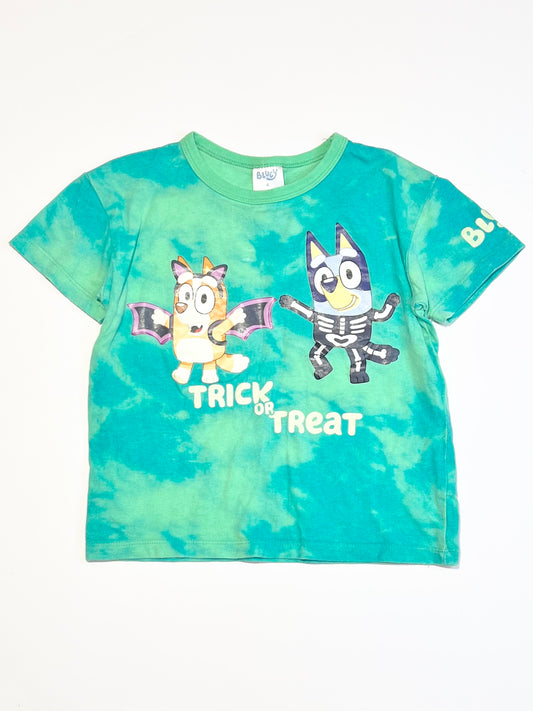 Halloween Bluey tee - Size 4