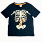 Glow-in-the-dark skeleton tee - Size 3