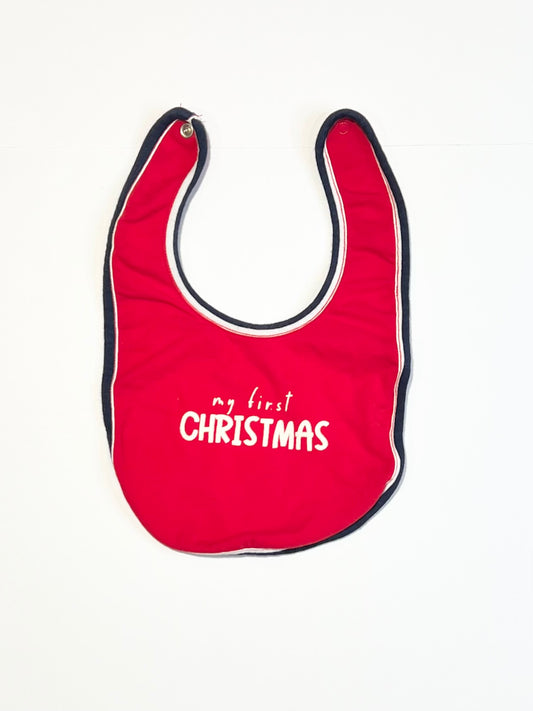 My first Christmas bib - Size 0