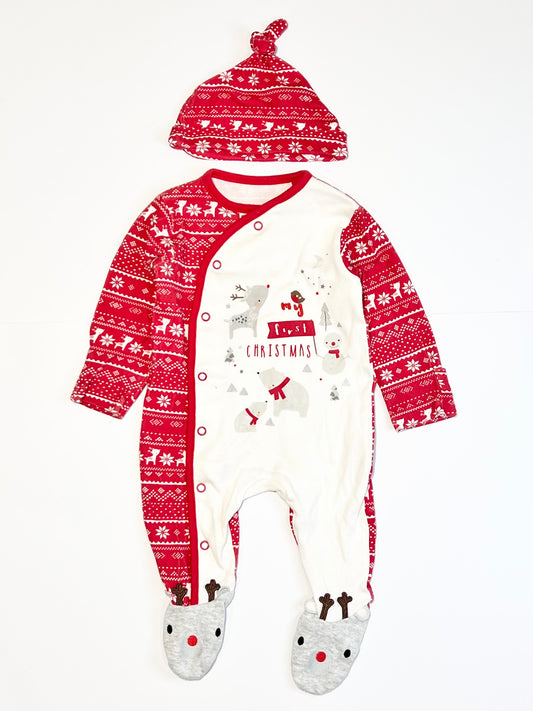 My First Christmas onesie - Size 000