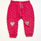 Pink spotty trackies - Size 1