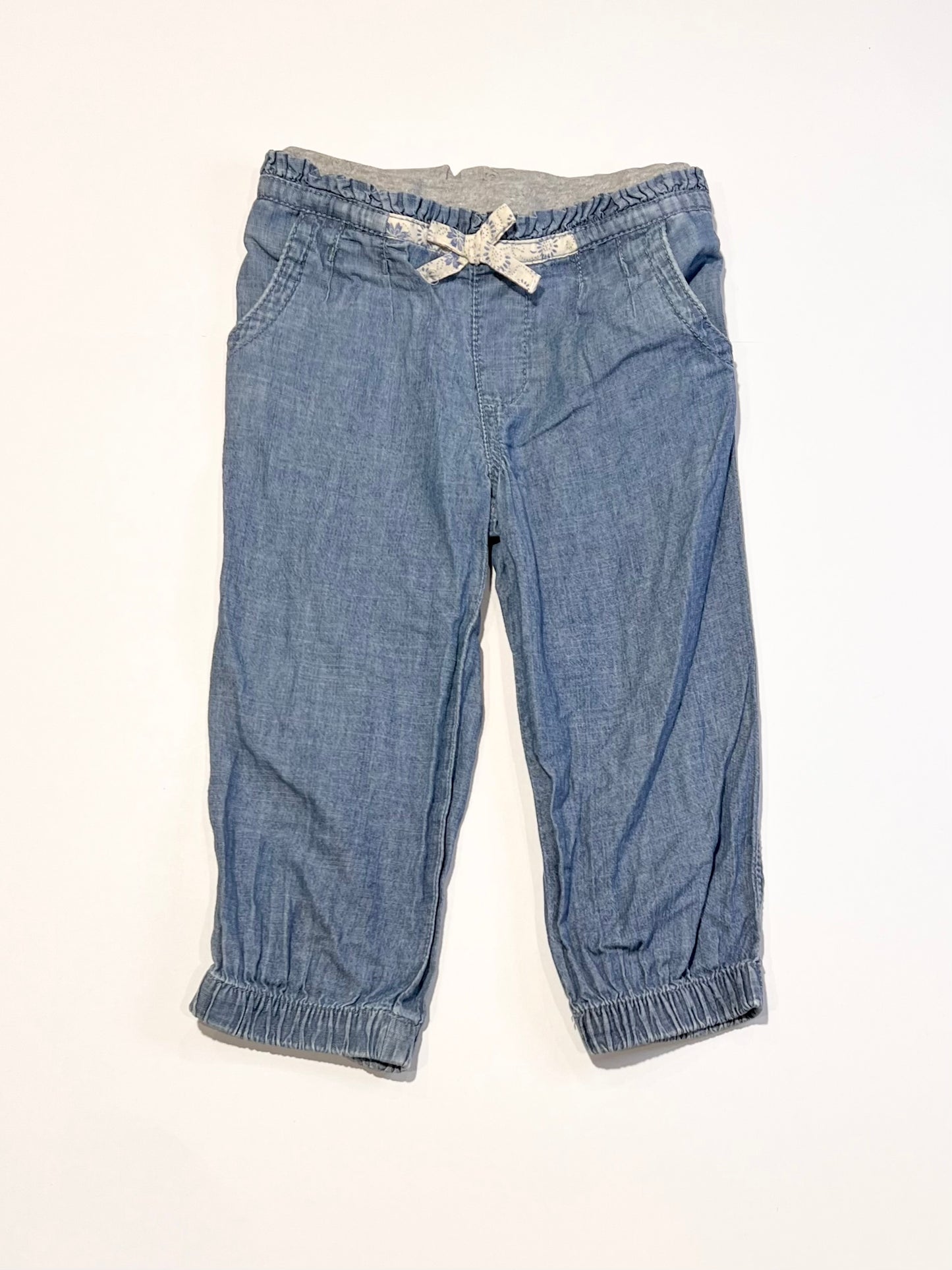 Blue chambray pants - Size 1