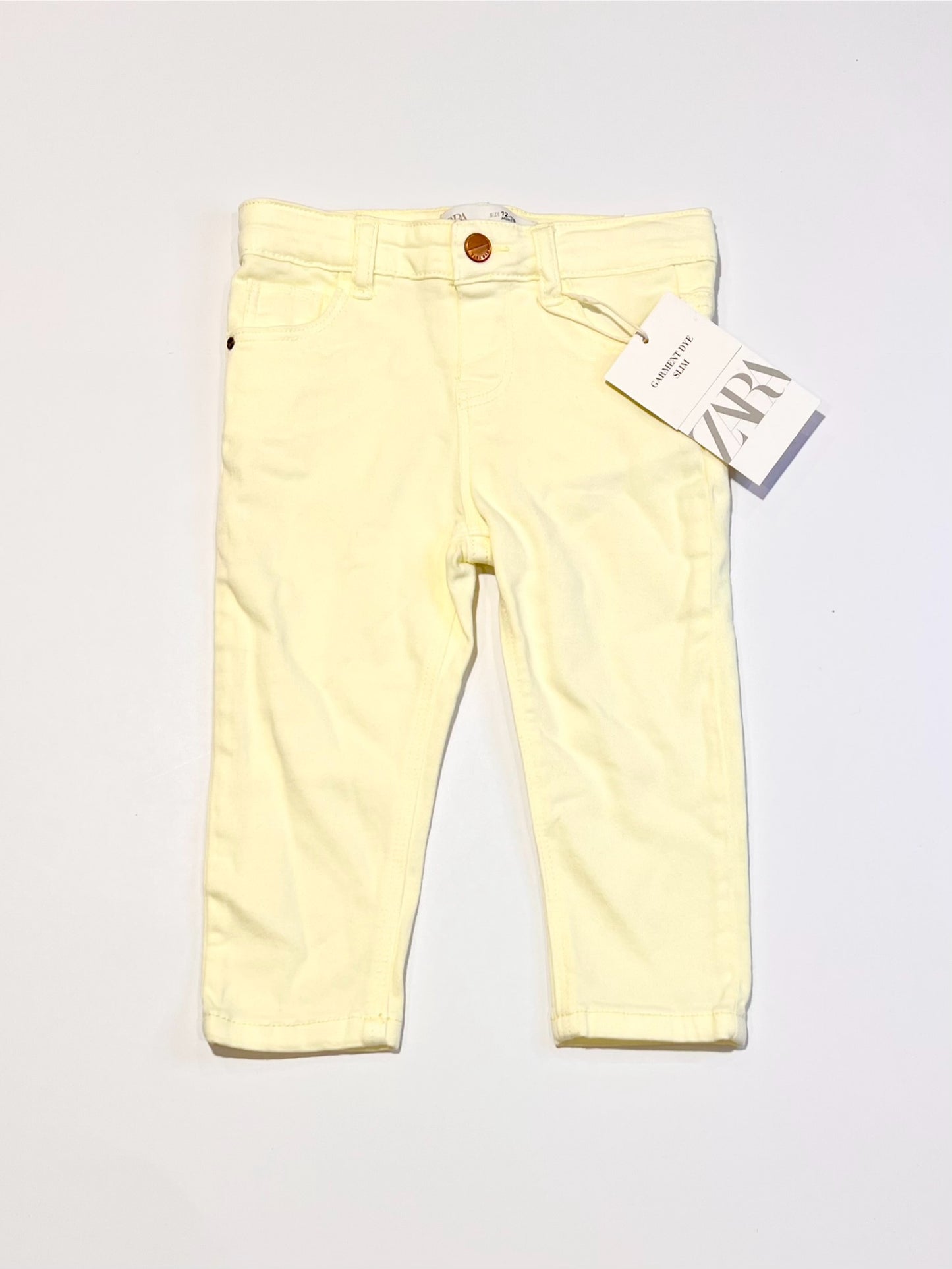 Yellow slim pants brand new - Size 1