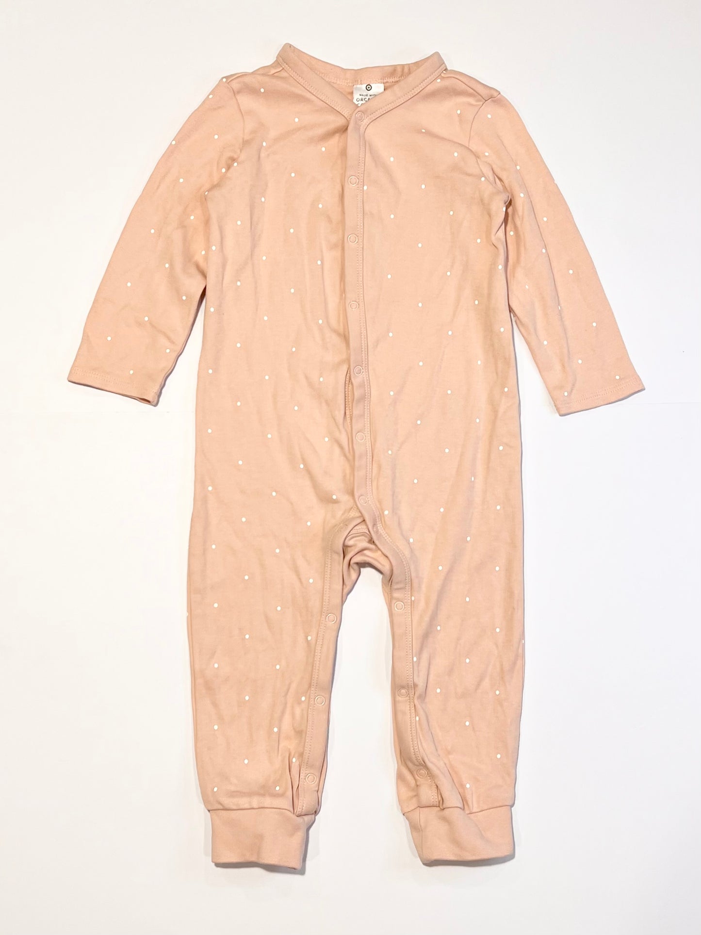 Pink spot onesie - Size 1