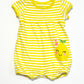 Striped pear romper - Size 00
