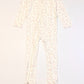 Pink animals zip onesie - Size 1