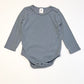 Grey ribbed bodysuit - Size 1