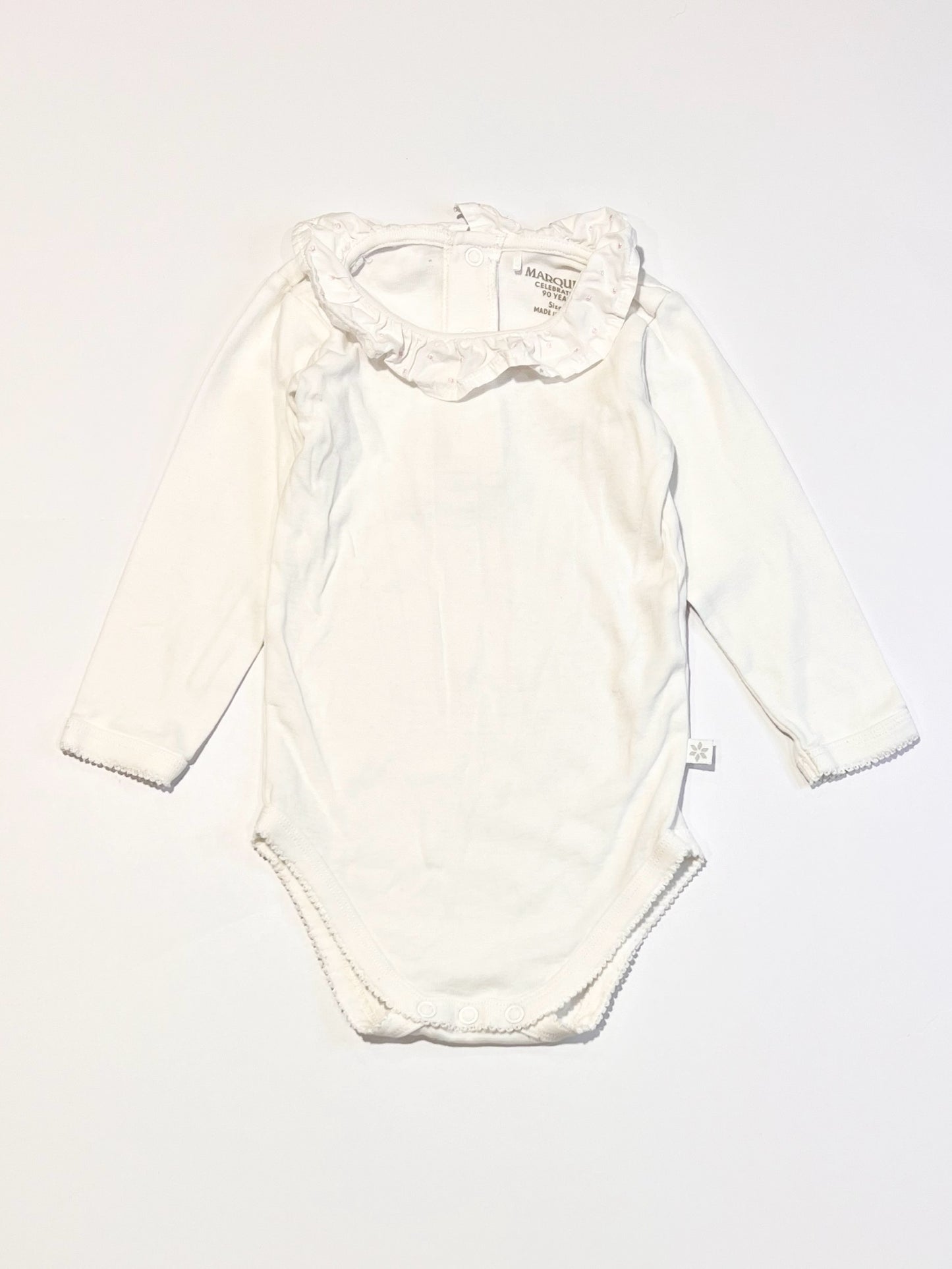 Embroidered collar bodysuit - Size 1