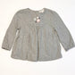 Grey embroidered top - Size 1