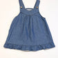Chambray pinafore - Size 1