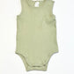 Green ribbed bodysuit - Size 2