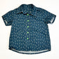 Navy flamingos shirt - Size 2