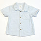 Blue striped shirt - Size 2