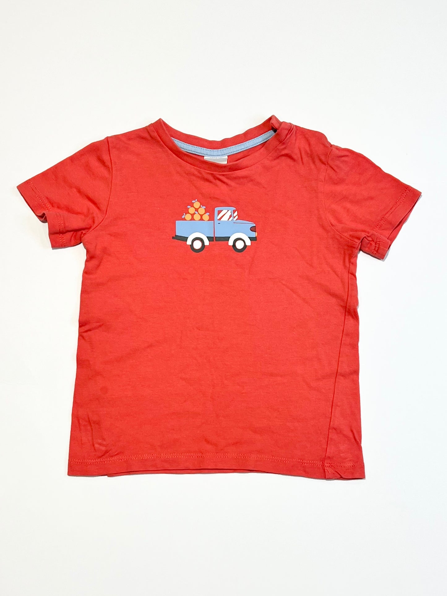 Red truck tee - Size 2