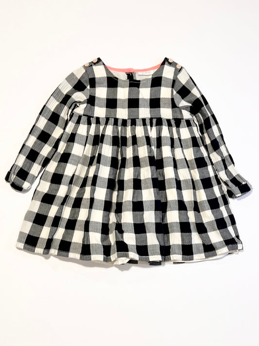 Checkered dress - Size 1