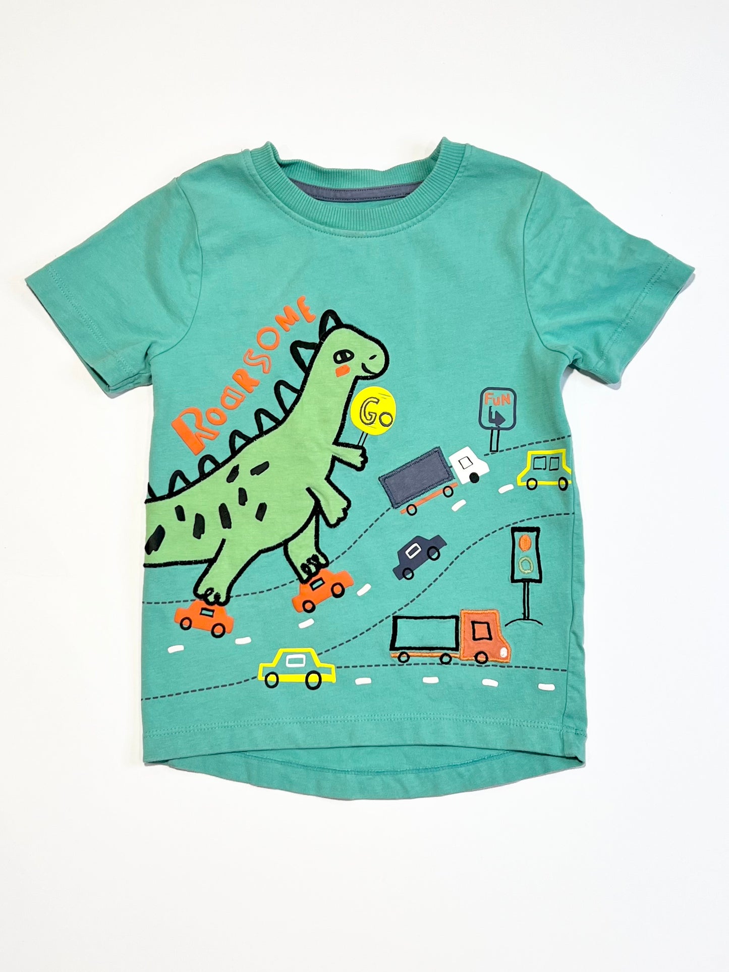 Roarsome tee - Size 2-3