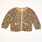 Animal print cardigan - Size 1