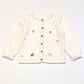 Embroidered white cardigan - Size 1