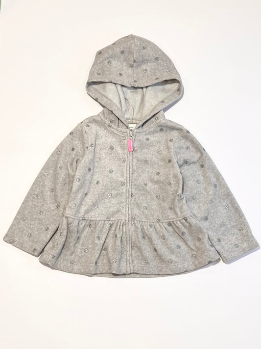 Fleece zip hoodie - Size 1