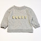 Grey logo sweater - Size 1