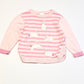 Striped bunny jumper - Size 1