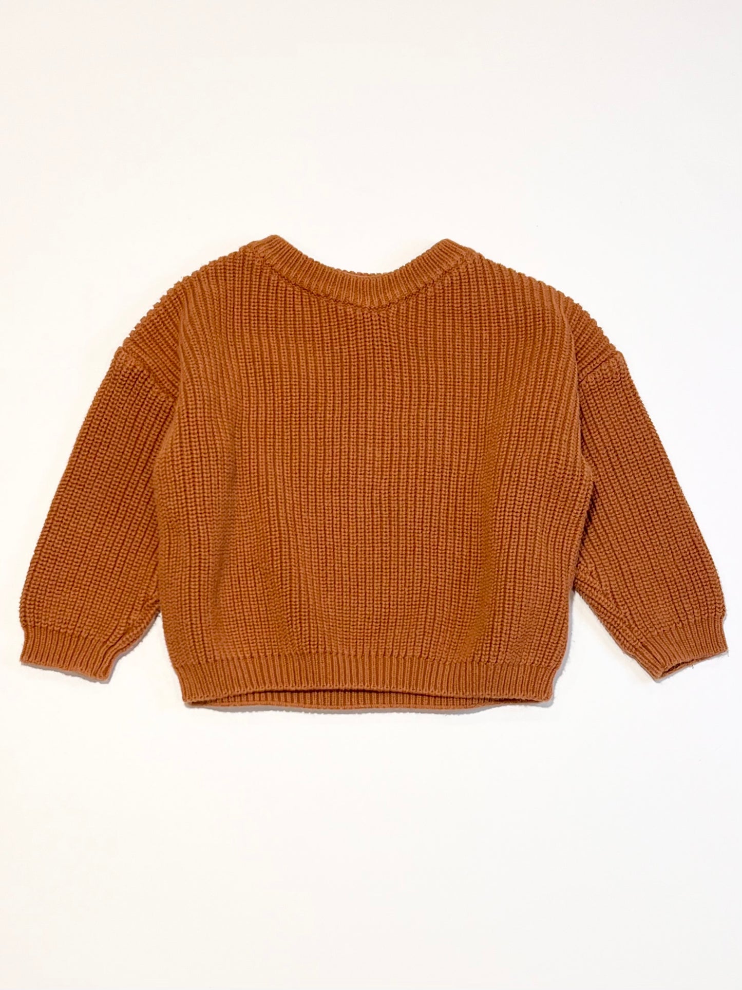 Brown knit jumper - Size 1