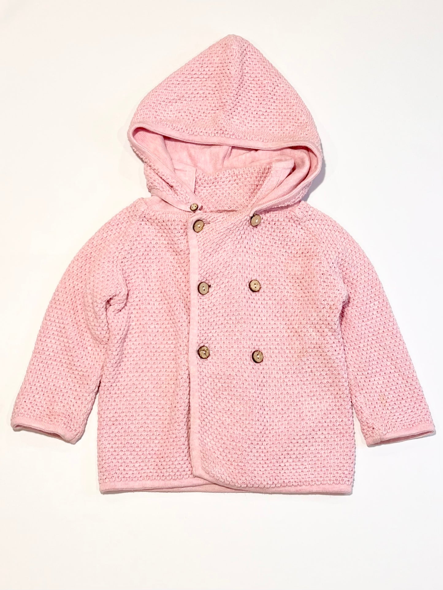 Pink knit jacket - Size 1