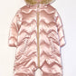 Pink padded coverall - Size 1