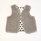 Grey fleece vest - Size 1