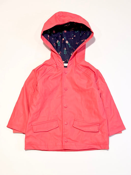 Pink rain jacket - Size 1
