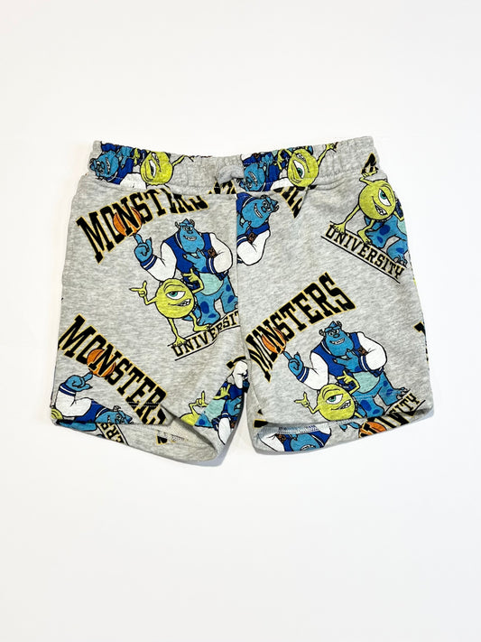 Monsters Inc. sweat shorts - Size 3-4