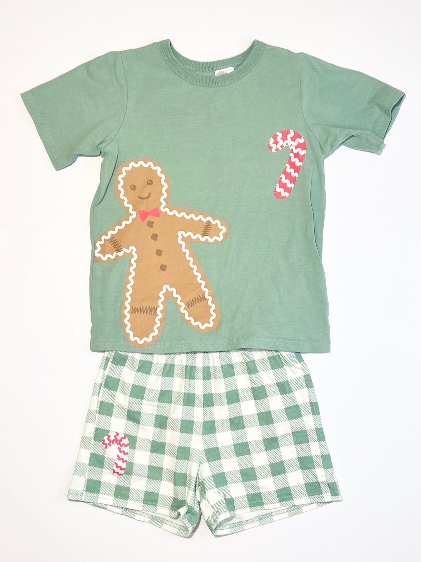 Christmas gingerbread pyjamas - Size 4
