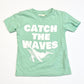 Catch the waves tee - Size 3-4