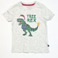 Christmas tree-rex tee - Size 3