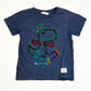 Navy dino tee - Size 3