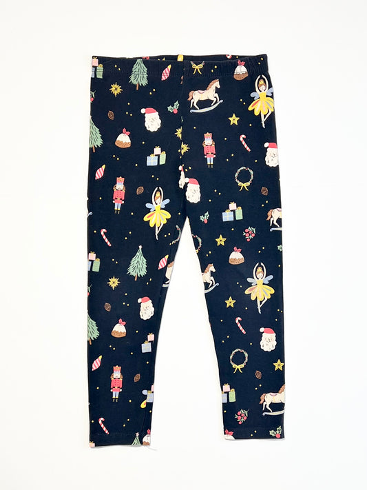 Christmas leggings - Size 4