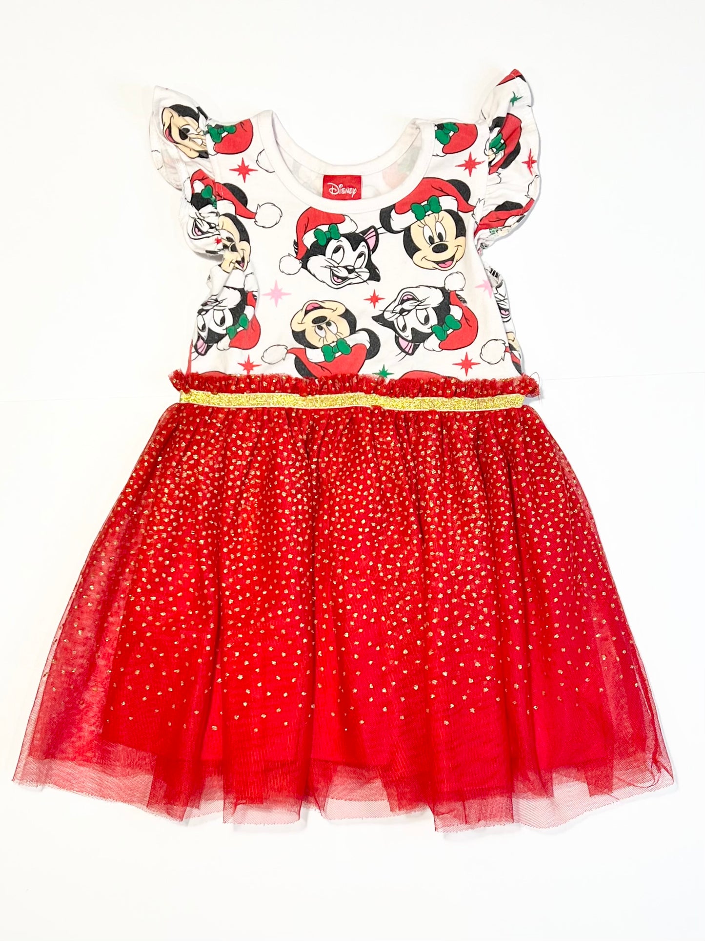 Christmas Minnie dress - Size 2