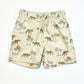Tan tigers shorts - Size 4