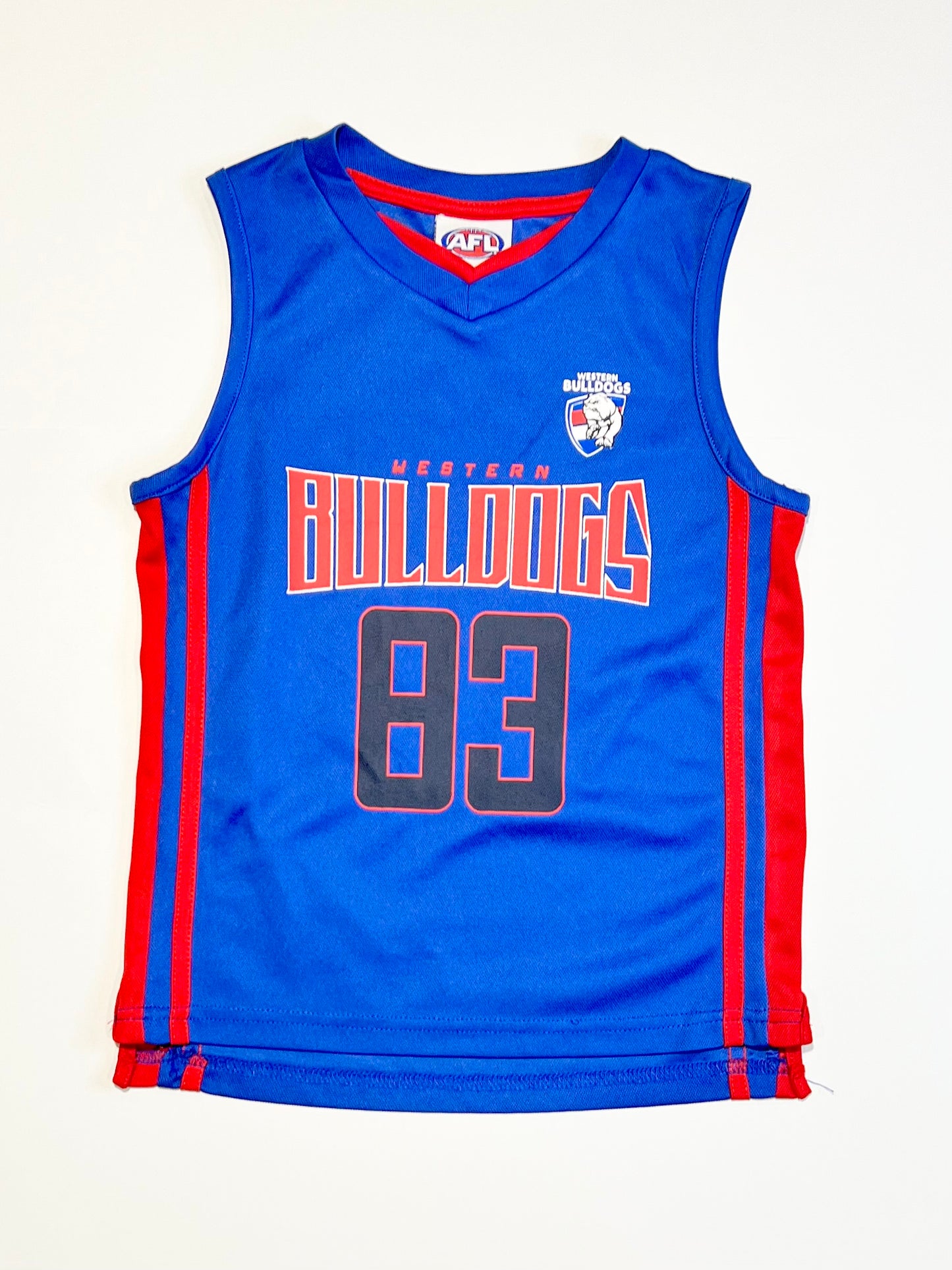 Western Bulldogs jersey - Size 4