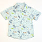 Blue palms shirt - Size 4