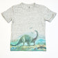 Grey dino tee - Size 4