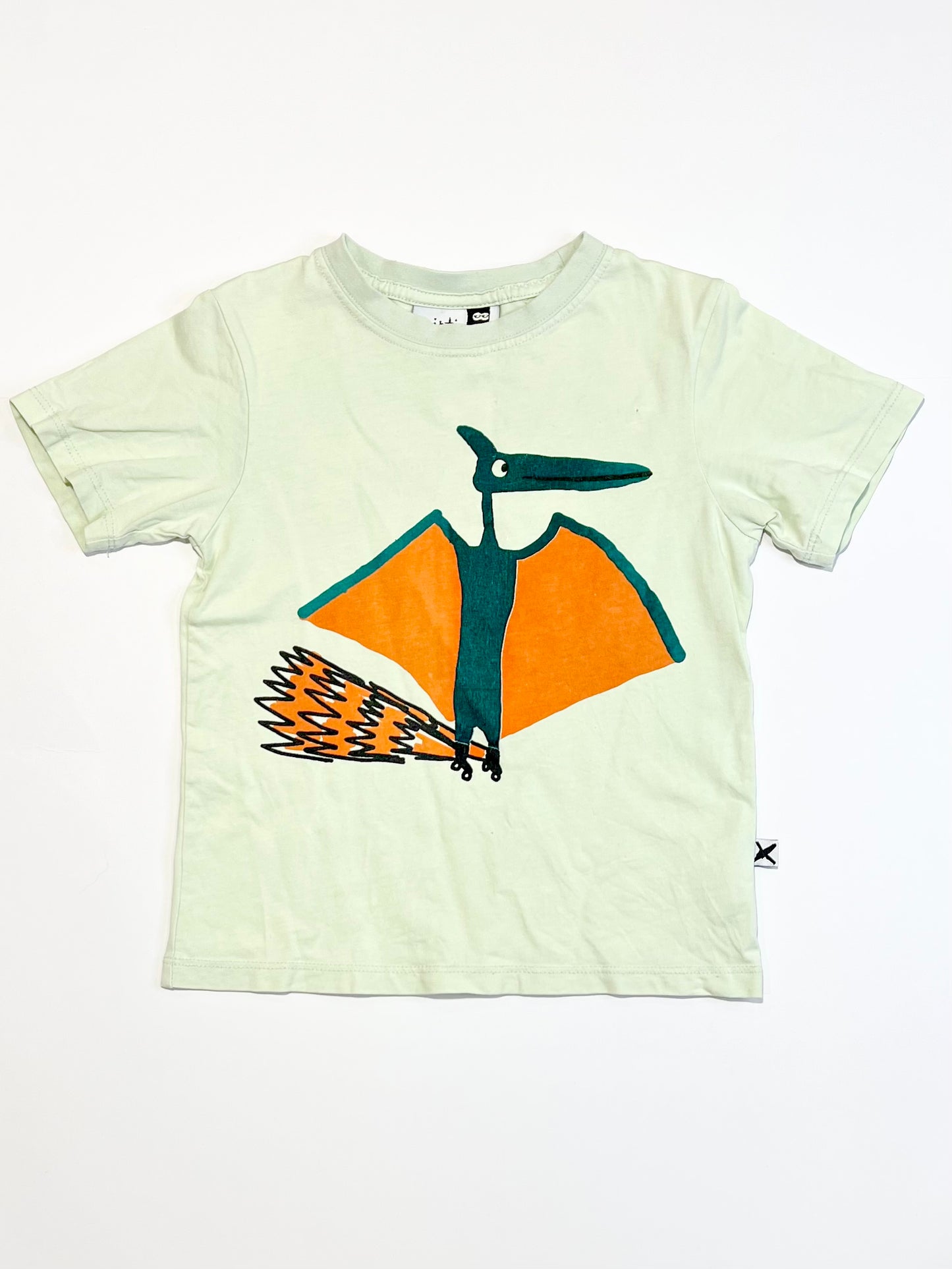 Green dino tee - Size 4