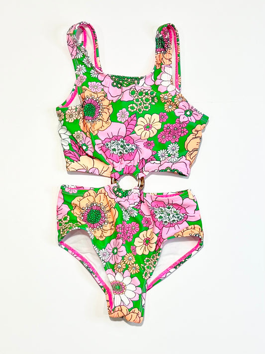 Floral one-piece - Size 3