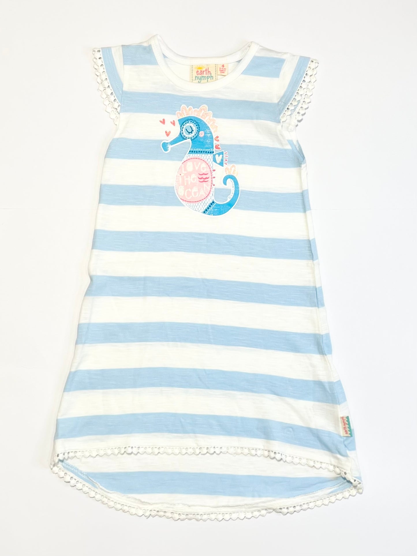 Love the ocean nightie - Size 3-4